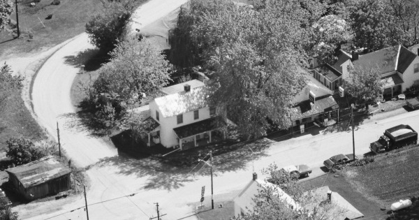 Vintage Aerial photo from 1985 in Shelby County, KY