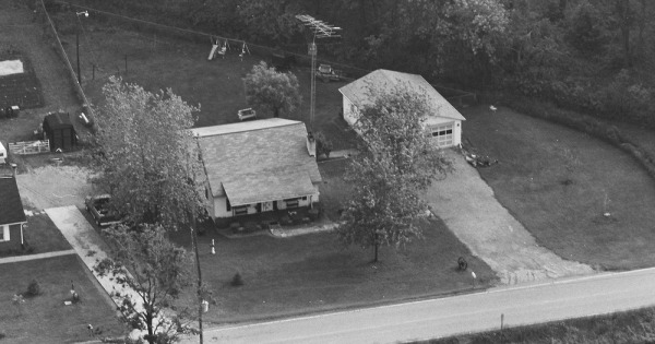 Vintage Aerial photo from 1980 in Jessamine County, KY