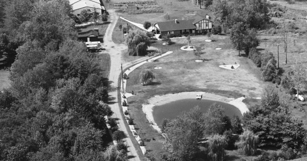 Vintage Aerial photo from 1982 in St. Clair County, MI