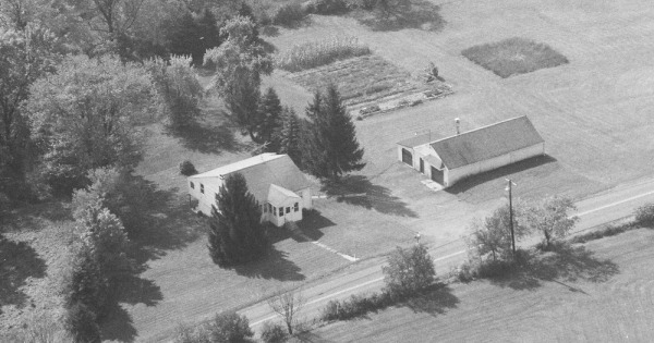 Vintage Aerial photo from 1994 in Broome County, NY