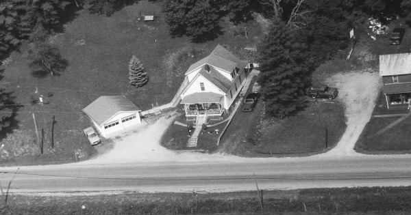Vintage Aerial photo from 1995 in Hocking County, OH
