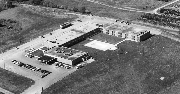 Vintage Aerial photo from 1968 in Warren County, OH