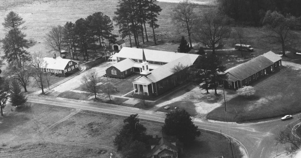 Vintage Aerial photo from 1992 in Northampton County, NC