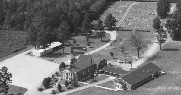 Vintage Aerial photo from 1994 in Hertford County, NC