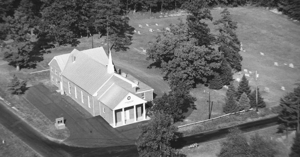 Vintage Aerial photo from 1982 in Madison County, VA