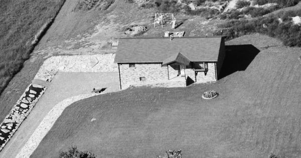 Vintage Aerial photo from 1987 in Butler County, PA