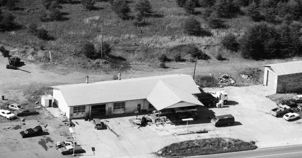 Vintage Aerial photo from 1988 in Catawba County, NC