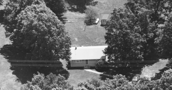Vintage Aerial photo from 1996 in Charlotte County, VA