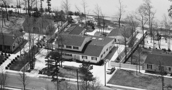 Vintage Aerial photo from 1988 in Cape May County, NJ