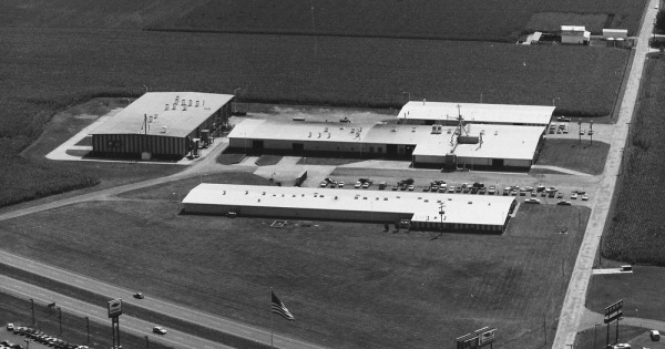 Vintage Aerial photo from 1985 in Fairfield County, OH