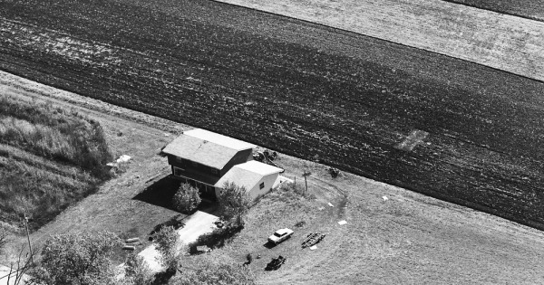 Vintage Aerial photo from 1976 in Jefferson County, MO