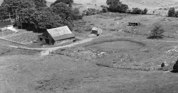 Vintage Aerial photo from 1978 in Hardin County, KY