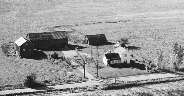 Vintage Aerial photo from 1980 in Ingham County, MI