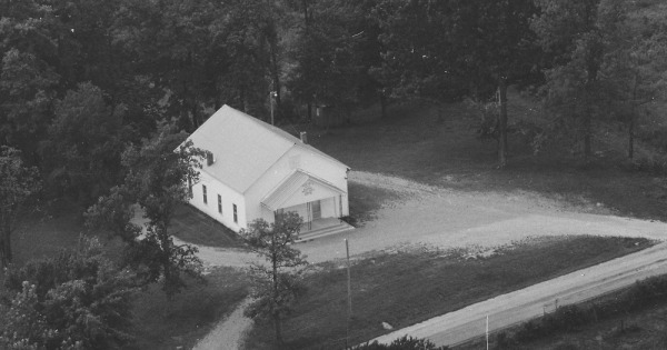 Vintage Aerial photo from 1979 in Metcalfe County, KY