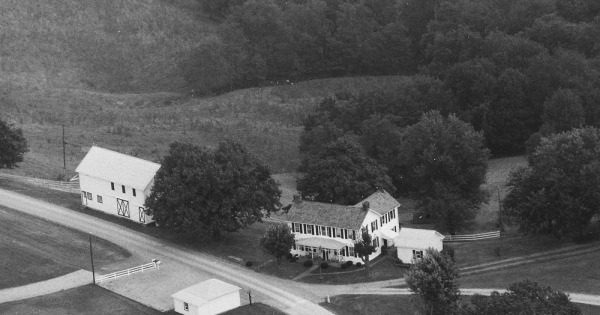 Vintage Aerial photo from 1995 in Washington County, PA