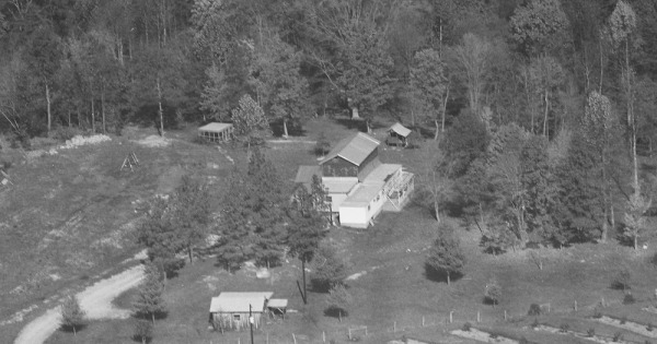 Vintage Aerial photo from -1986 in Catawba County, NC