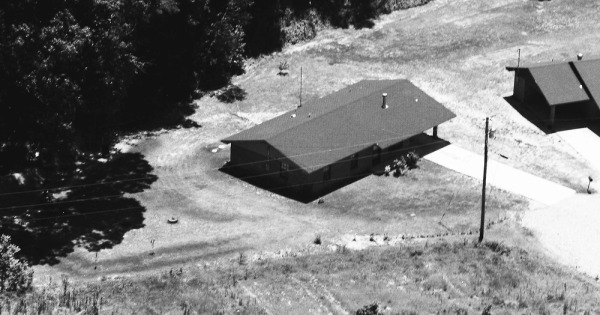 Vintage Aerial photo from 1984 in Warren County, MS