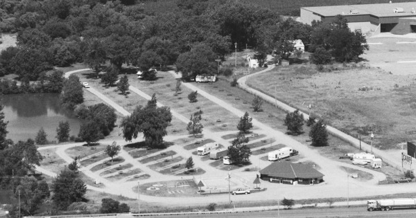 Vintage Aerial photo from 1984 in Buffalo County, NE