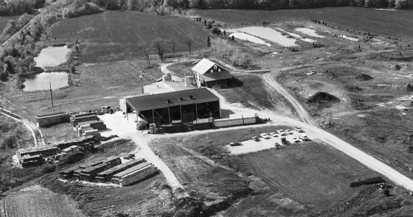 Vintage Aerial photo from 1983 in Adams County, PA