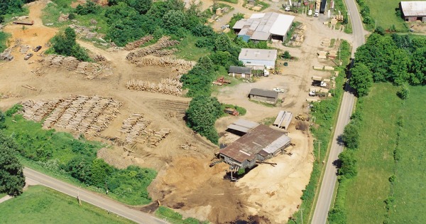 Vintage Aerial photo from 2004 in Washington County, TN