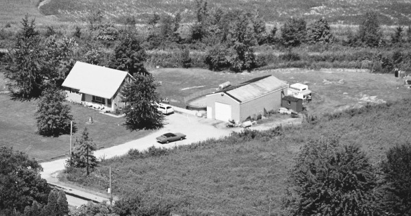 Vintage Aerial photo from 1981 in Lorain County, OH