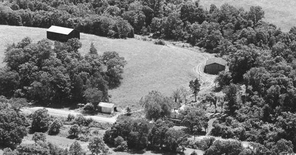 Vintage Aerial photo from 1979 in Nicholas County, KY