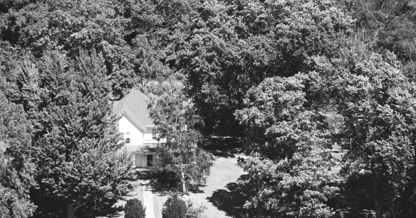 Vintage Aerial photo from 1978 in Pike County, IL