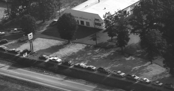 Vintage Aerial photo from -1986 in Webster County, KY