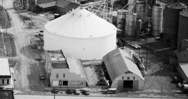 Vintage Aerial photo from 1990 in Livingston County, MO