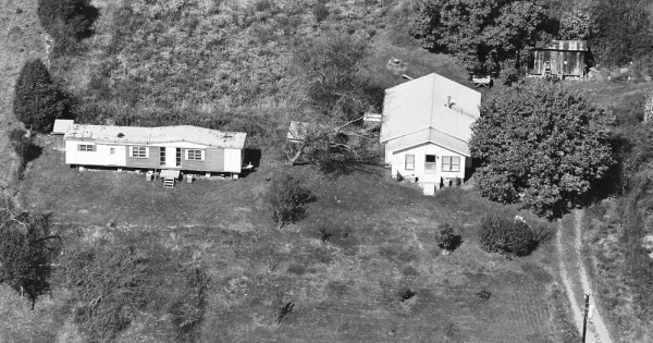 Vintage Aerial photo from 1987 in Lee County, VA