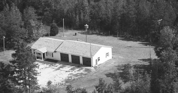 Vintage Aerial photo from 1994 in Laurens County, SC