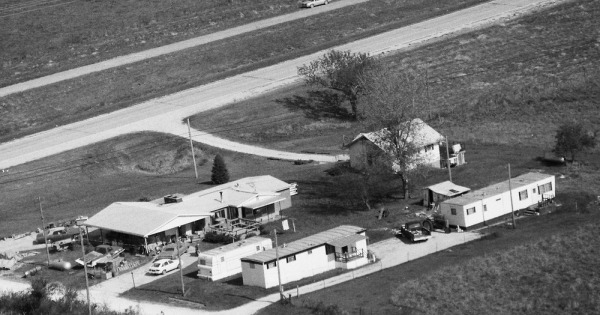 Vintage Aerial photo from 1986 in Boone County, MO