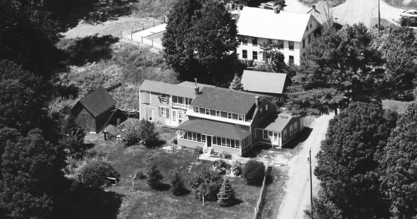 Vintage Aerial photo from 1988 in Cheshire County, NH