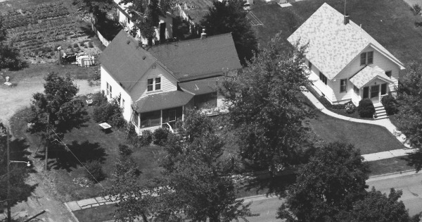 Vintage Aerial photo from 1985 in Polk County, WI