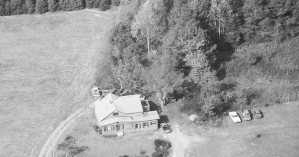 Vintage Aerial photo from 2001 in Caroline County, VA