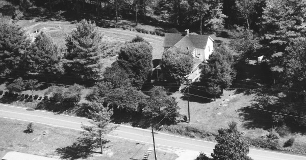 Vintage Aerial photo from 1991 in McDowell County, NC