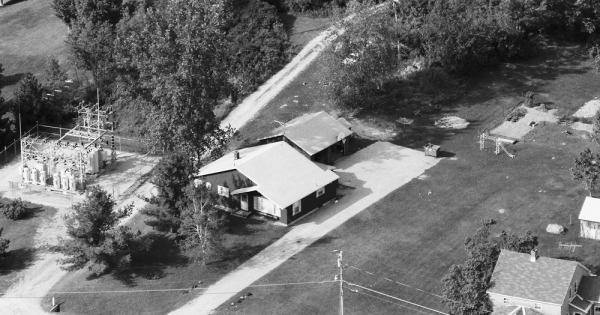 Vintage Aerial photo from 1988 in Bennington County, VT