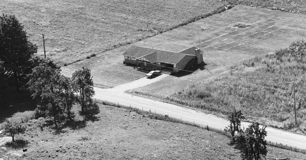 Vintage Aerial photo from 1974 in Clark County, OH