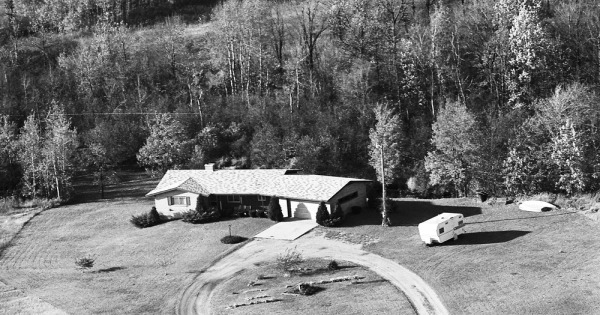 Vintage Aerial photo from 1972 in Kent County, MI