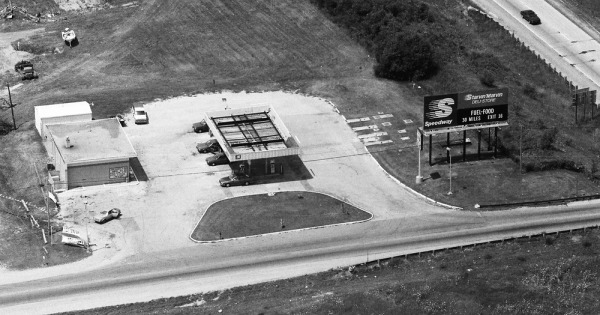 Vintage Aerial photo from 1991 in Van Buren County, MI