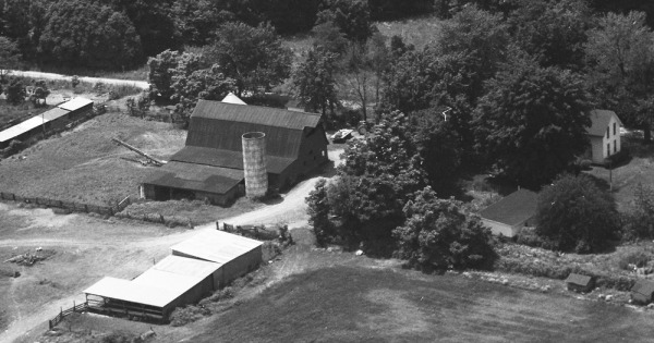 Vintage Aerial photo from 1973 in Greene County, IN