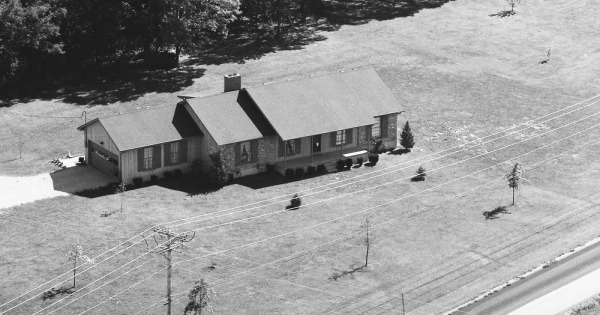 Vintage Aerial photo from 1984 in Oldham County, KY
