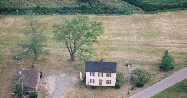 Vintage Aerial photo from 2000 in Wicomico County, MD