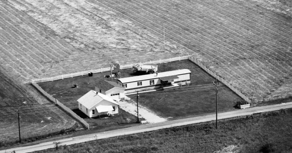 Vintage Aerial photo from 1986 in Scott County, IN