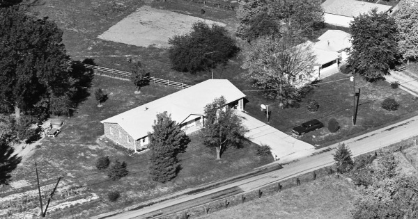 Vintage Aerial photo from 1976 in Jefferson County, MO