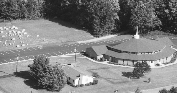 Vintage Aerial photo from 1988 in Forsyth County, NC