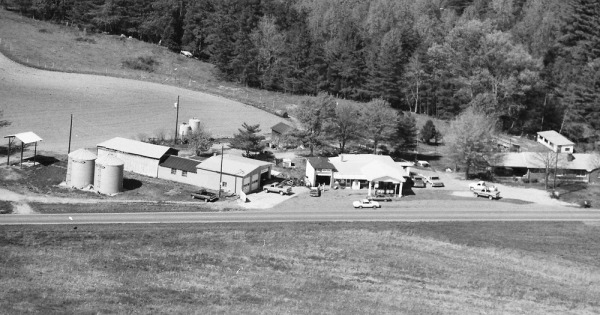 Vintage Aerial photo from 1988 in Catawba County, NC