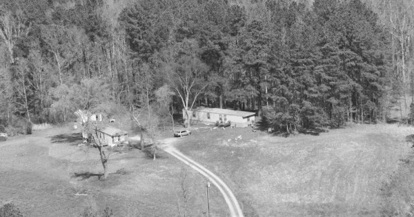 Vintage Aerial photo from 1997 in Chatham County, NC