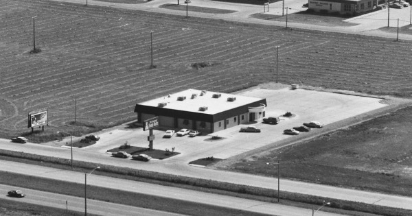 Vintage Aerial photo from 1984 in Buffalo County, NE