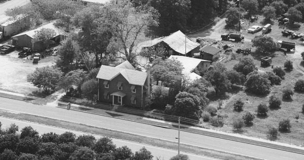 Vintage Aerial photo from 1983 in Hillsborough County, FL